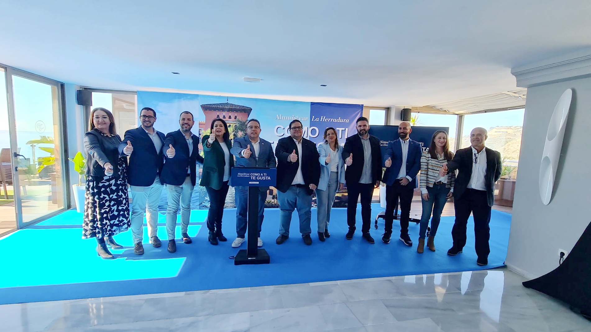 El PP de Almuñécar presenta a los 11 primeros de su